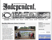 Tablet Screenshot of hcindependent.com